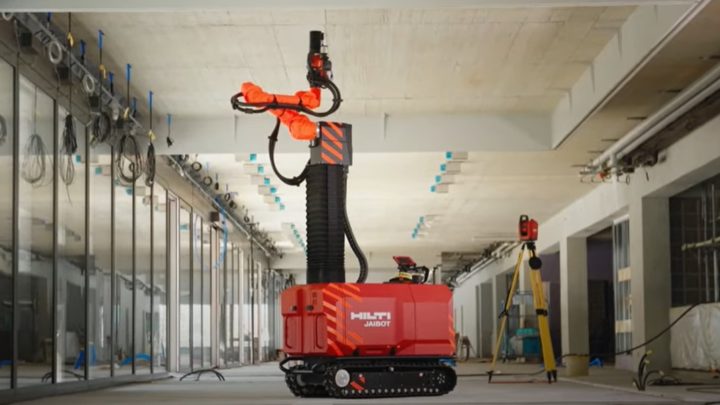 Hilti JAIBOT robot : l’automatisation de la construction du forage aérien