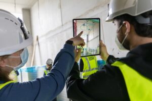 Use of the BIM model on the construction site by means of GAMMA AR (c)PORR